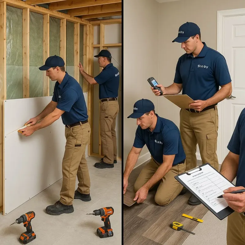 Repairs and Reconstruction process in Lihue, HI